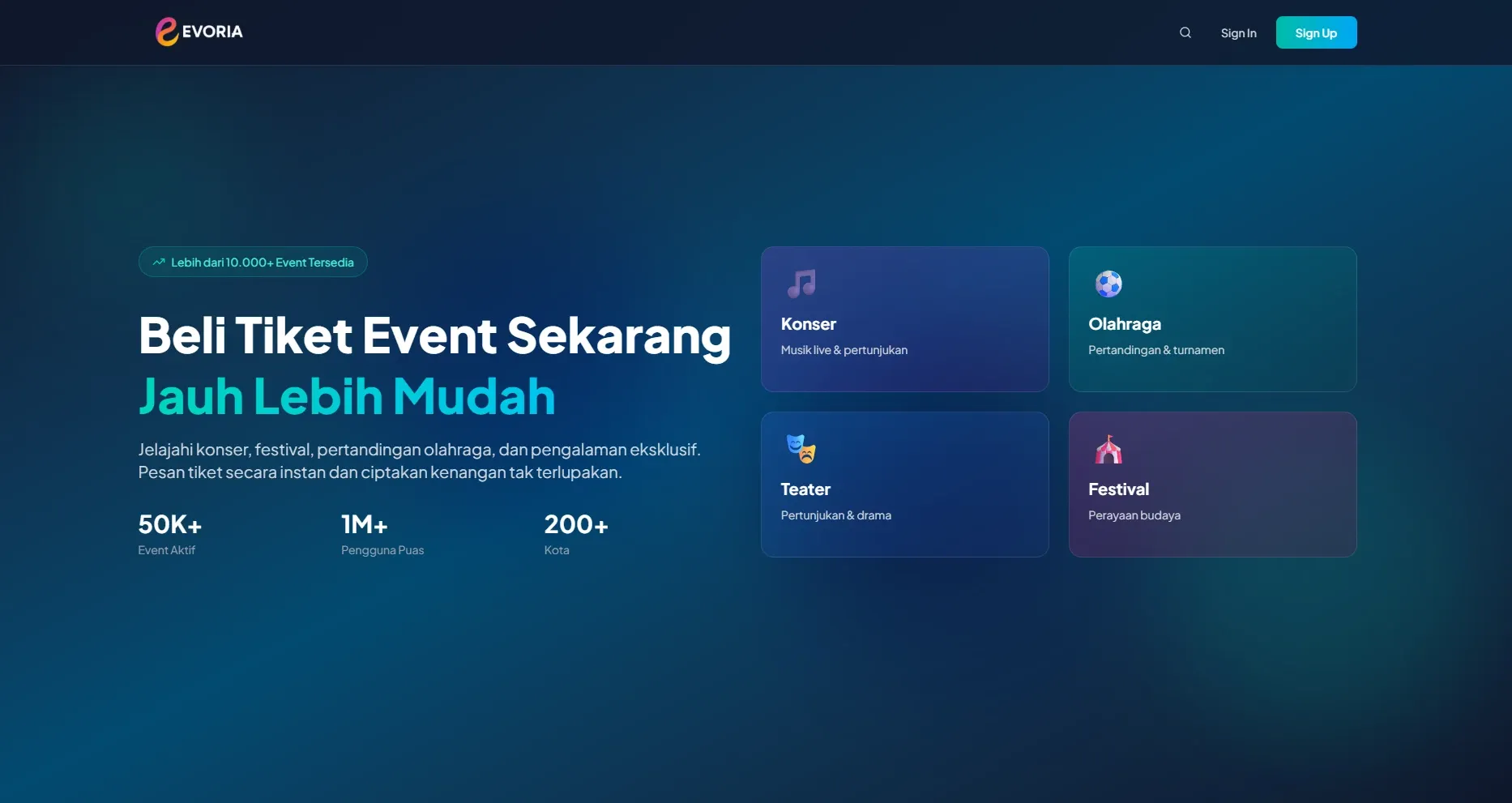 Evoria | Event Ticketing Platform