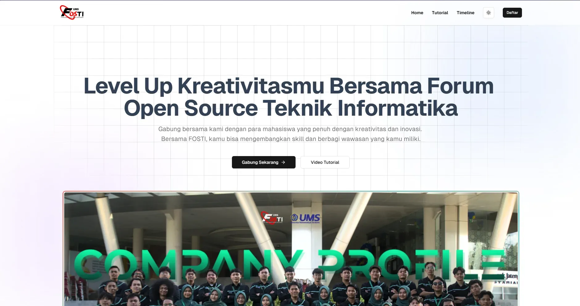 Open Recruitment FOSTI 2025/2026